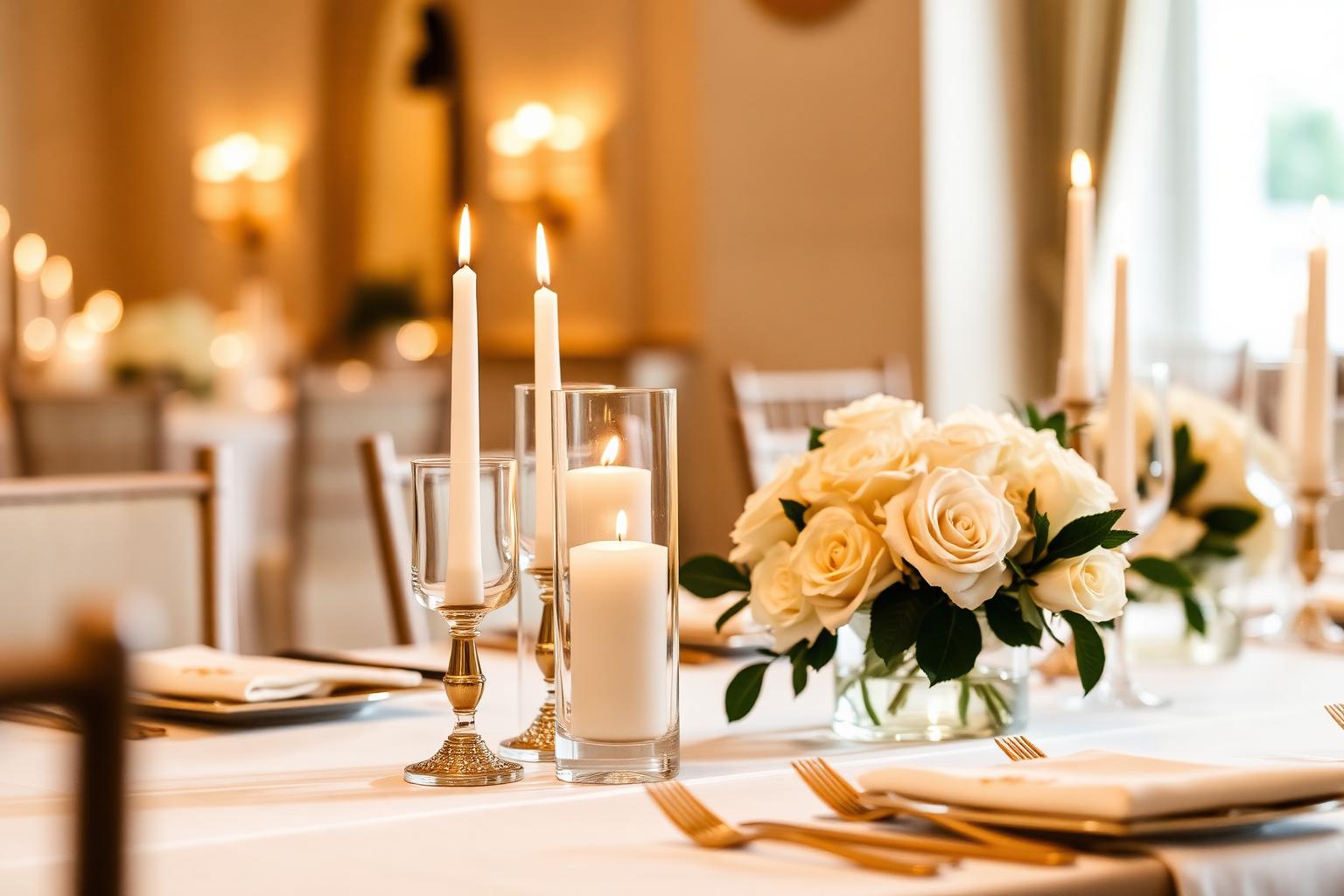 Wedding reception detail